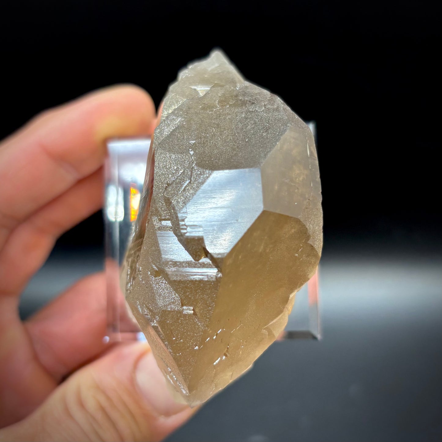 Smoky Quartz Gwindel - Telefre Basin, Mont Blanc-Chamonix France 7.7 cm NEW 2025