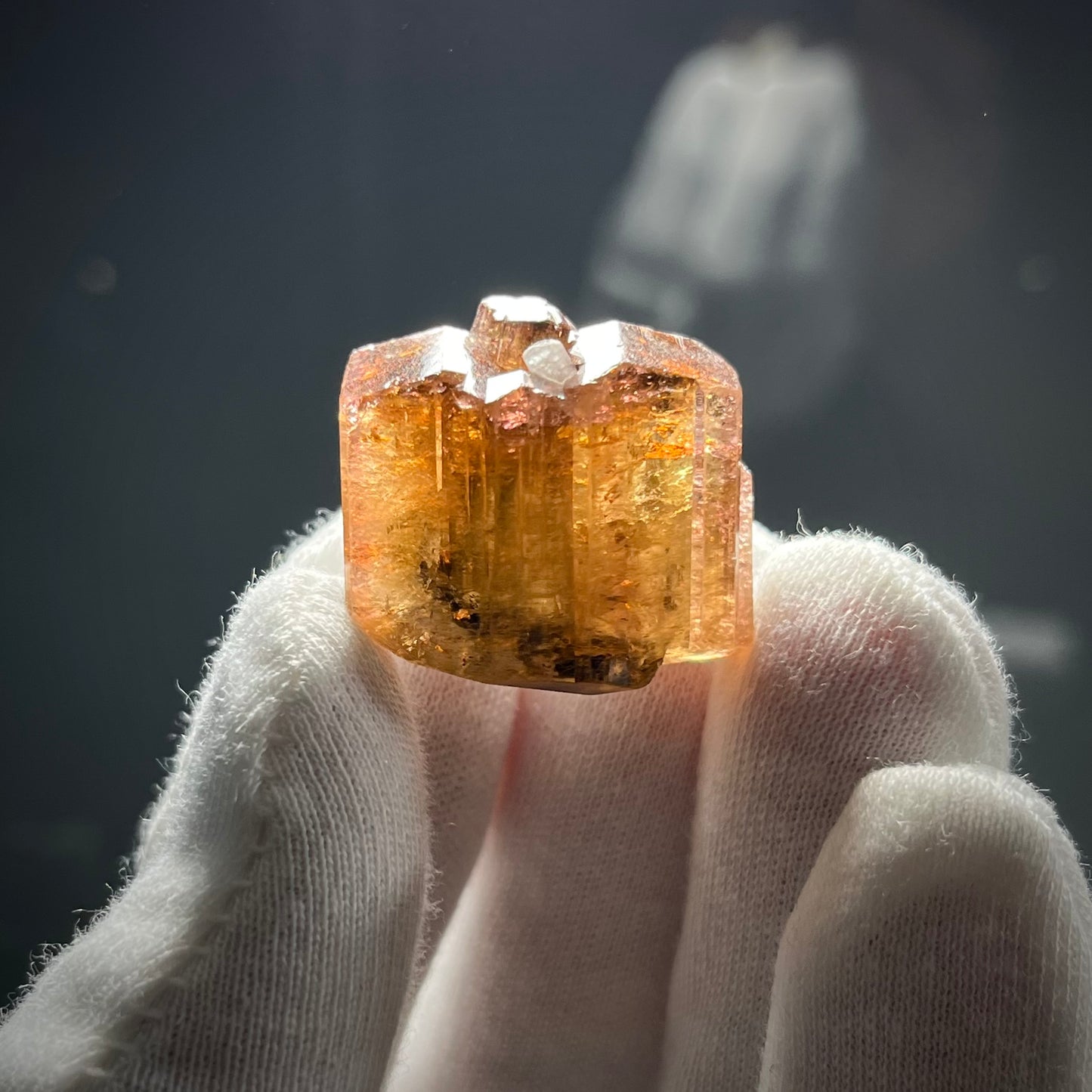 Fluor-liddicoatite Tourmaline Crystal Madagascar 19.63g