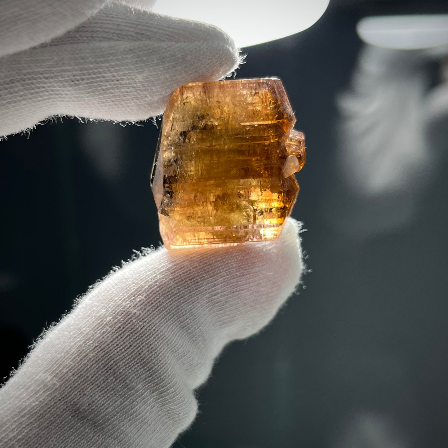 Fluor-liddicoatite Tourmaline Crystal Madagascar 19.63g